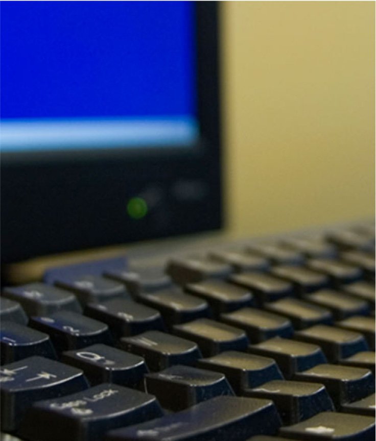 Computer Keyboard and Monitor