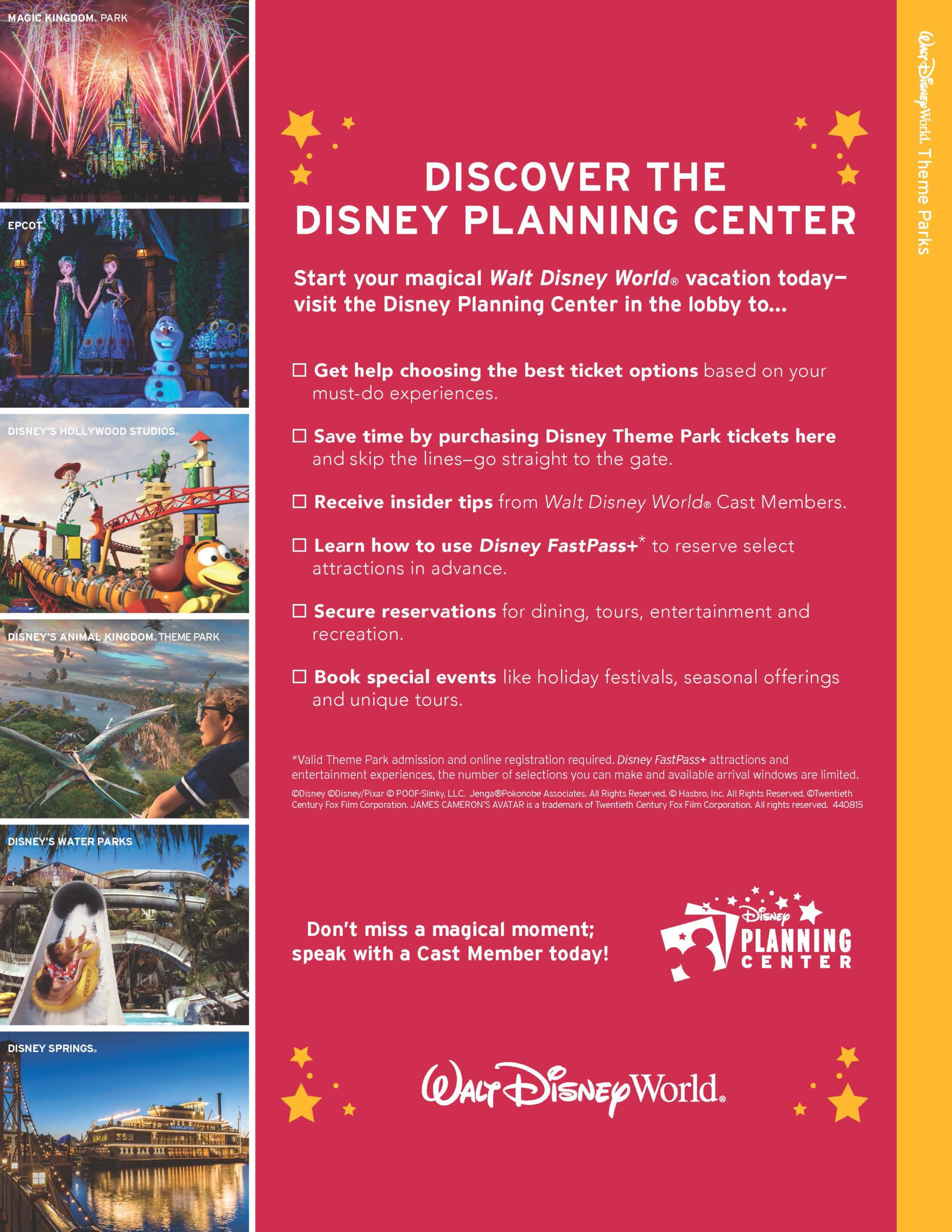 Disney planning center