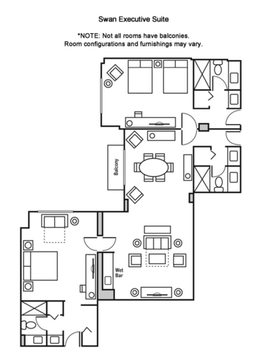 Executive suite floor plan