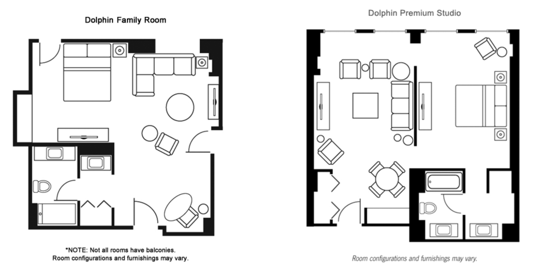 Family room floor plan
