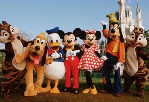 Mickey Mouse y sus amigos.