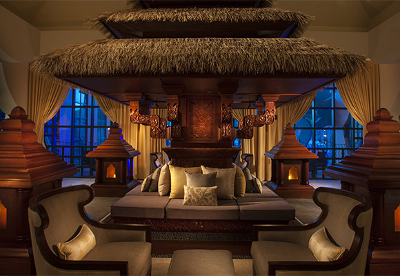 Mandara Spa with Couches, Chairs and Pillows