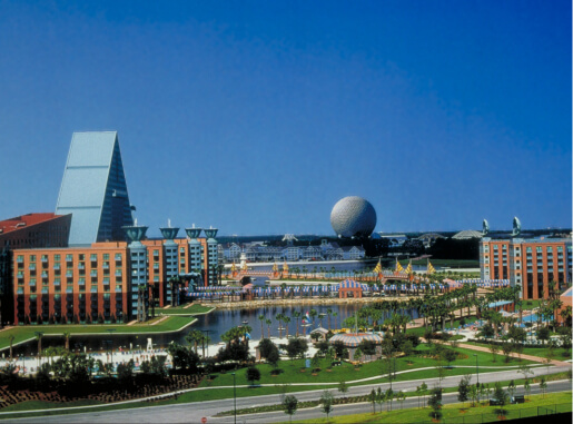 View of the Complex with Epcot in the Background