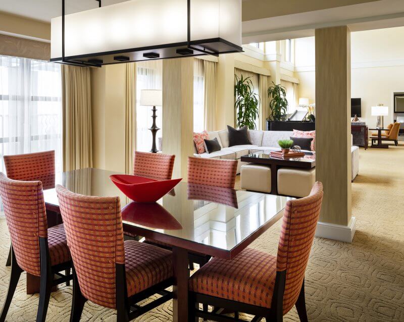 Dolphin Presidential Suite with Tables, Chairs and Sofa
