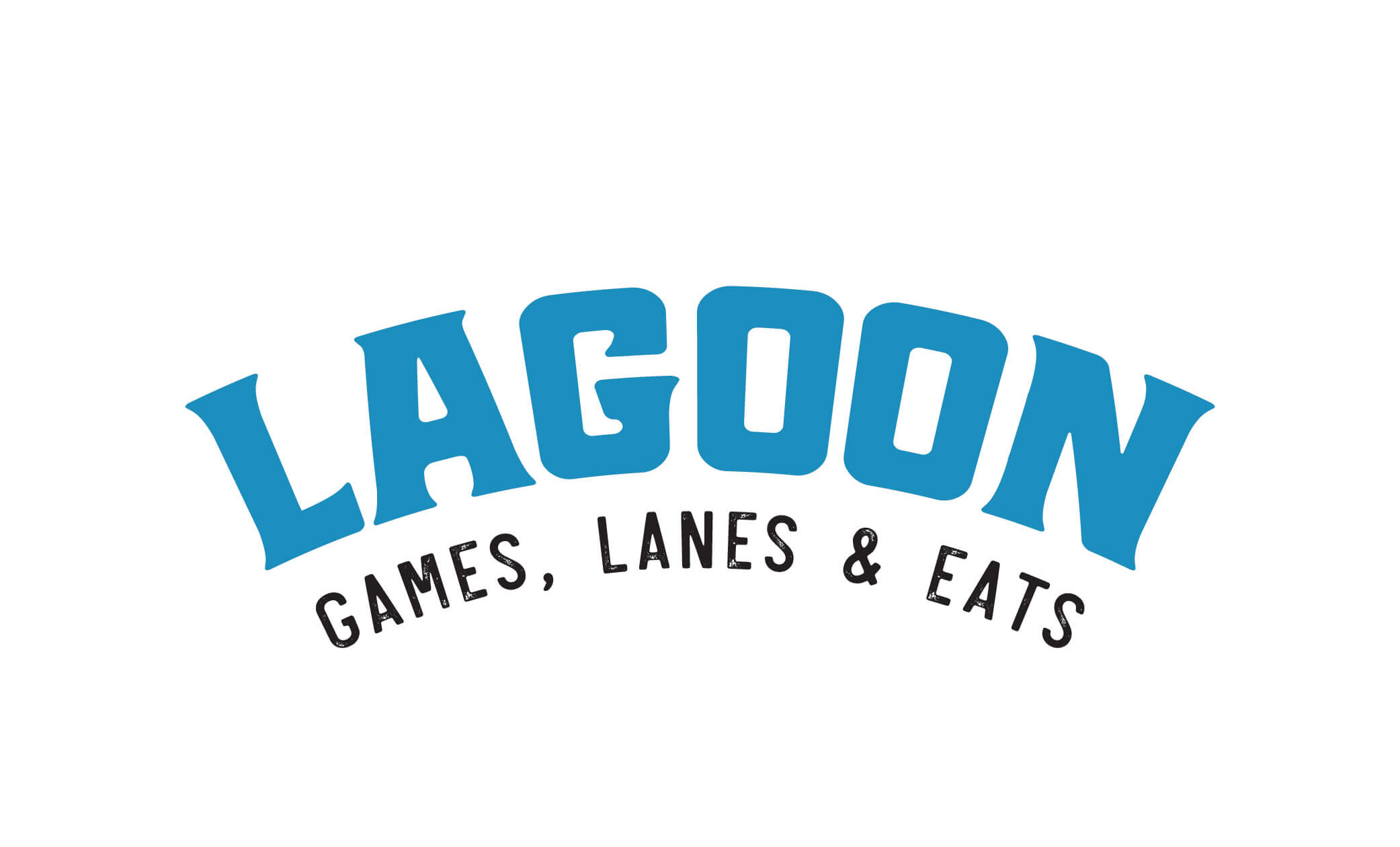 Lagoon Games, Lanes & Eats Logo