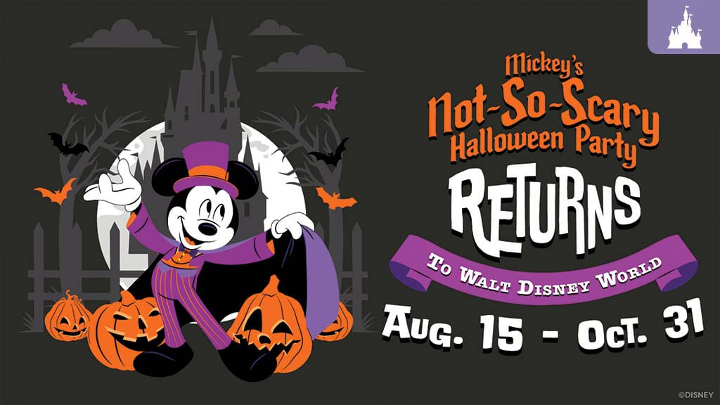 Event Logo for Mickey's Not-So-Scary Halloween Party