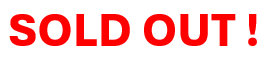 The words SOLD OUT! in bold, bright red capital letters with an exclamation mark, on a white background.